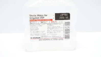Braun R5001-01 Sterile Water for Irrigation USP 500mL
